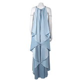 Padme Amidala Blue Nightgown Sleepwear Dress Outfits Cosplay Costume